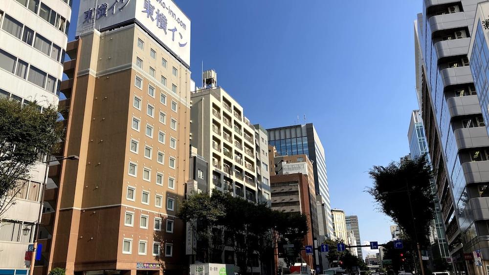 Toyoko Inn Tokyo Nihombashi Hamacho Meijiza Mae Exterior foto